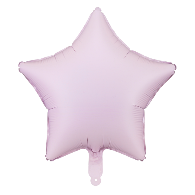 violet ster folieballon