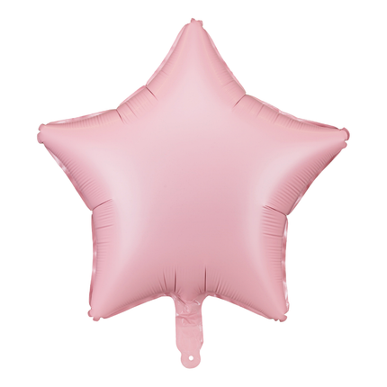 matte ster folieballon