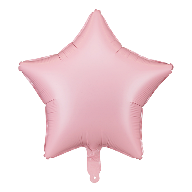 matte ster folieballon