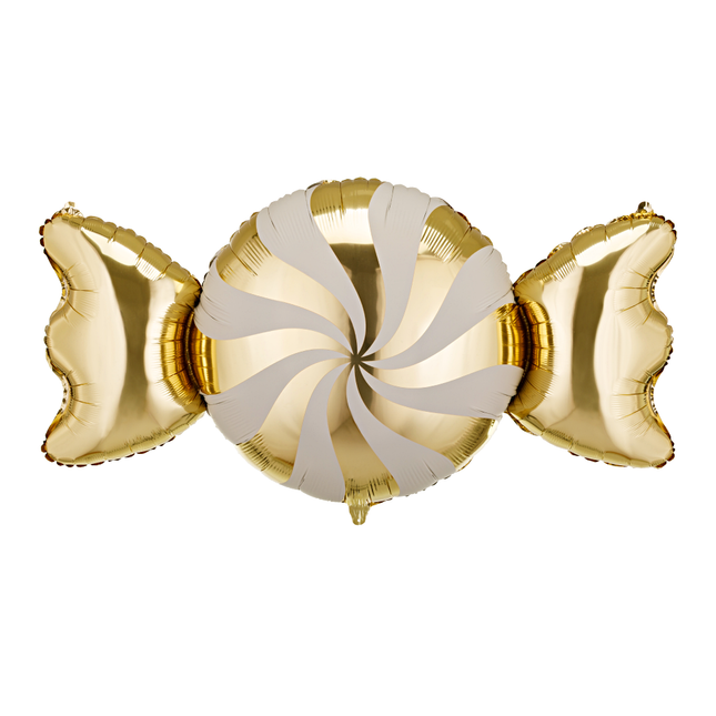 Folieballon Snoepje - Goud