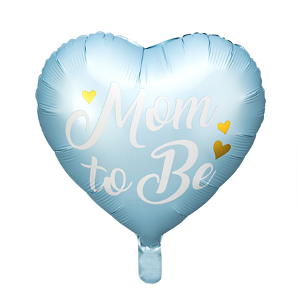 blauwe ballon mom to be