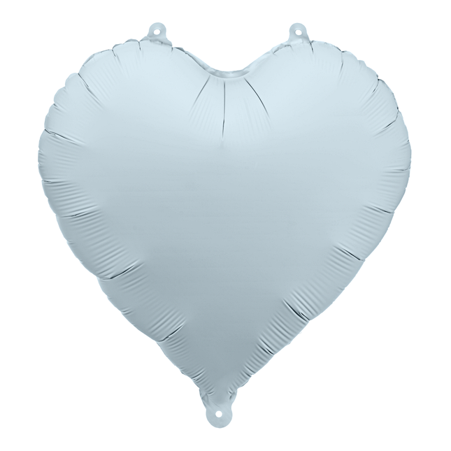 matte blauw hart