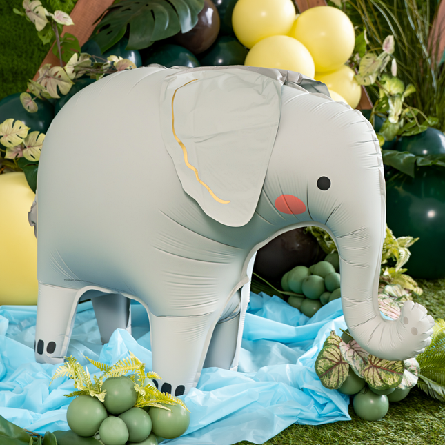 Staande Folieballon Olifant - 91 CM