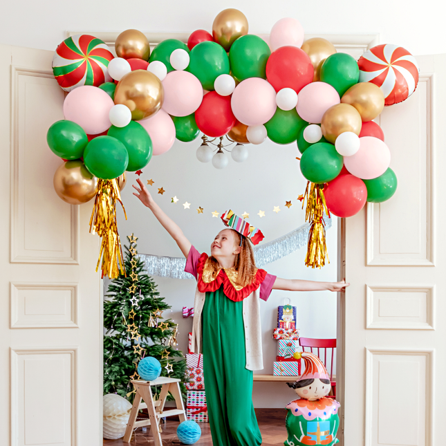 kerst ballon versiering