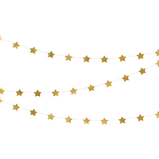 Slinger Gouden Sterren - 3.5 Meter
