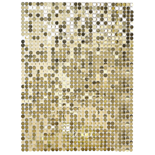 Gouden backdrop met rondjes