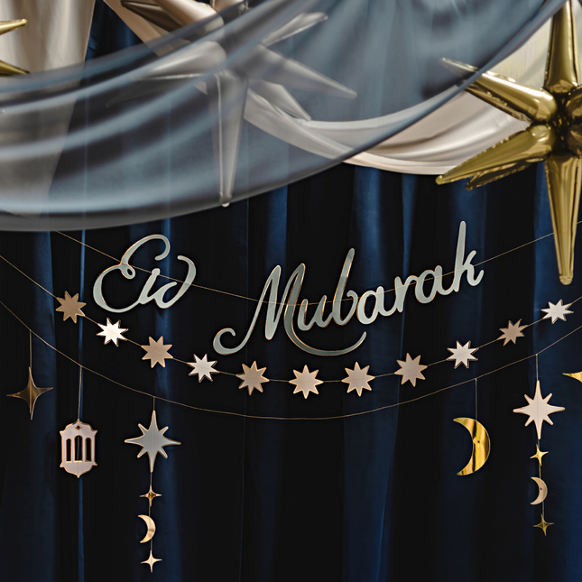 eid mubarak letterbanner