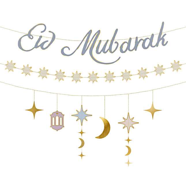 eid mubarak letterbanner