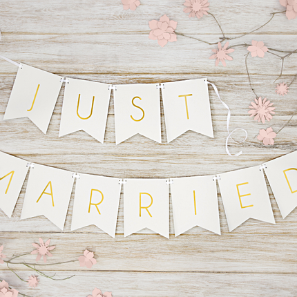 just married slinger