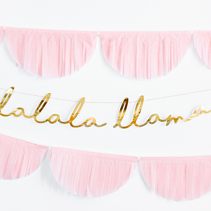 gouden lalalama slinger
