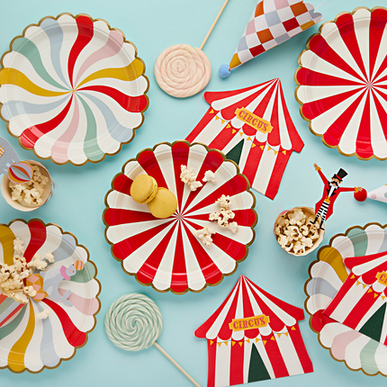 Ruitjes, Stippen & Strepen - 8 stuks