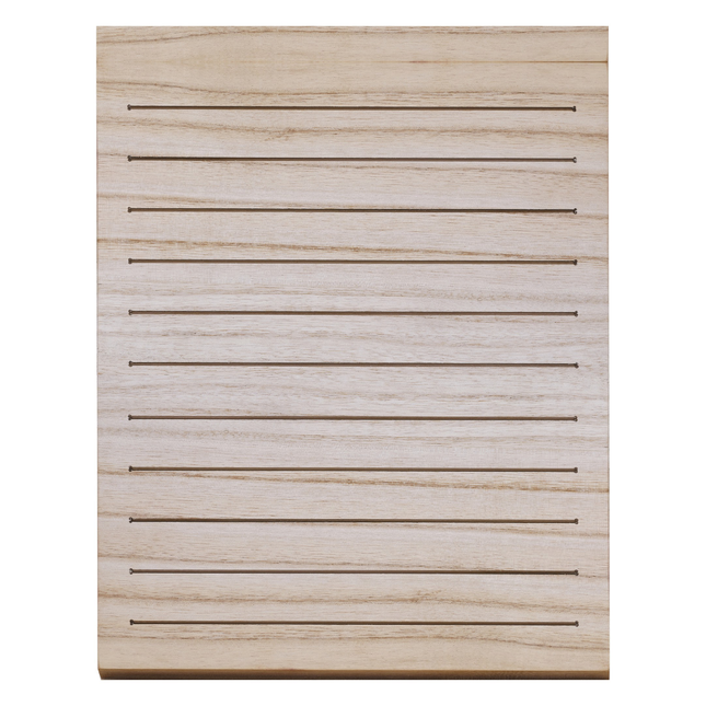 houten letterbord