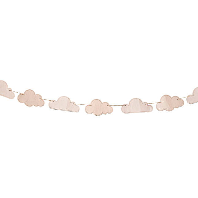 Houten Slinger - Wolken