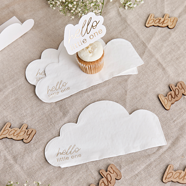 Servetten Wolken - Hello Little One