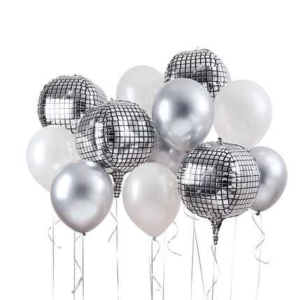 Ballonnenmix Disco - 12 stuks