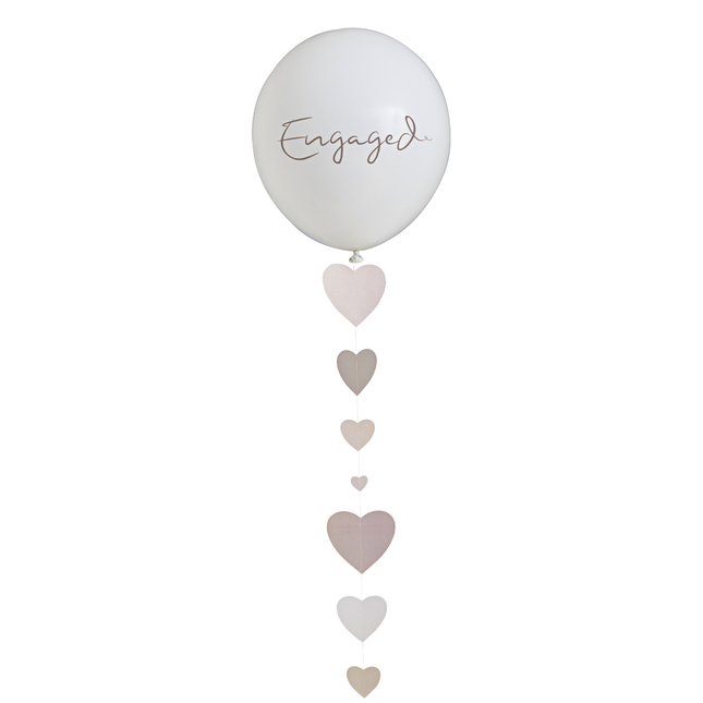 ballon engaged wit en goud