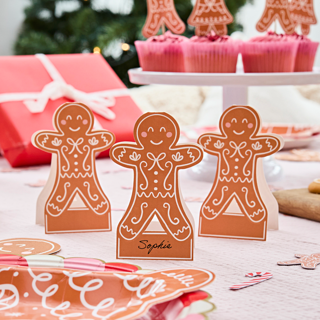 gingerbread mannetje kaartje