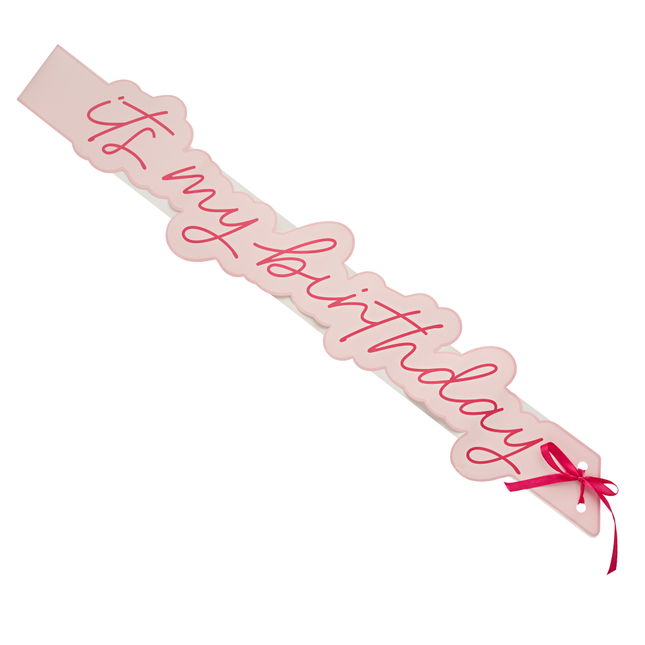 Sjerp It's My Birthday - Roze
