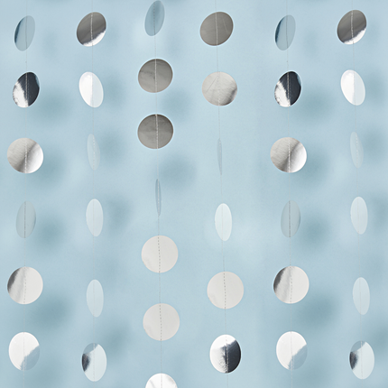 zilveren backdrop