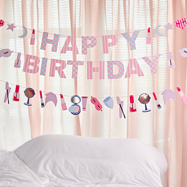 slinger happy birthday pamper party