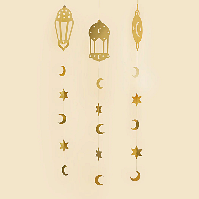 Gouden slingers voor ramadan