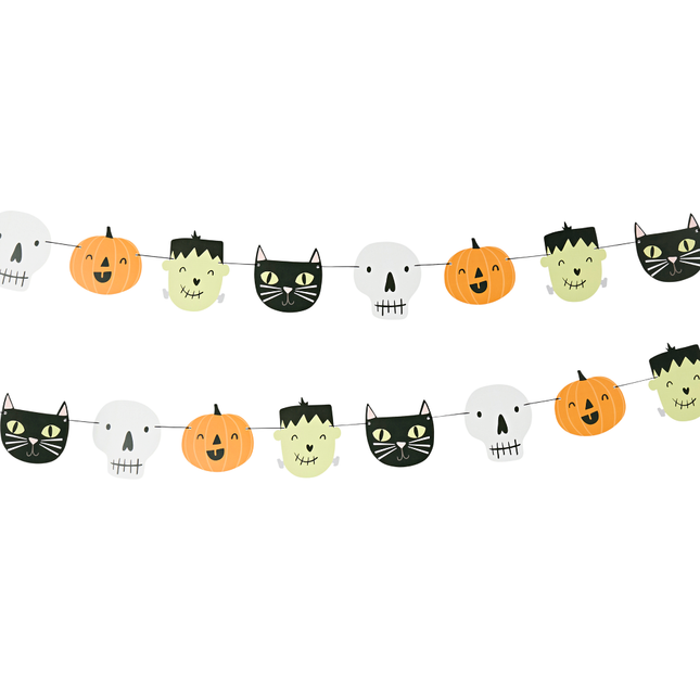 slinger halloween met spookfiguurtjes