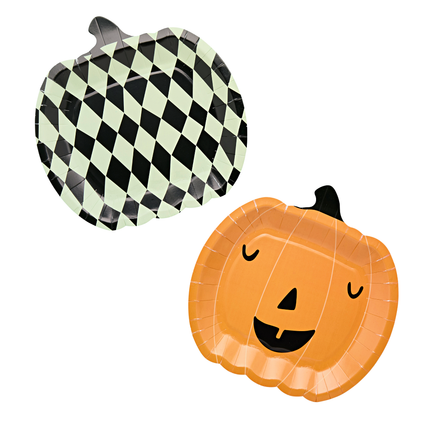 pompoen bordjes halloween