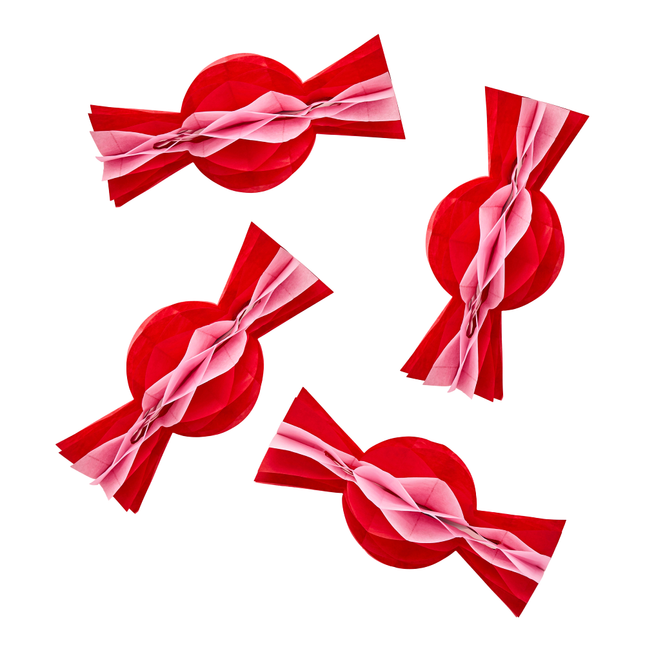 snoepjes rood roze kerst