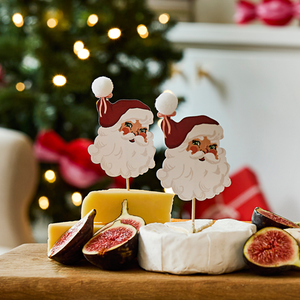 cocktailprikkers kerstman