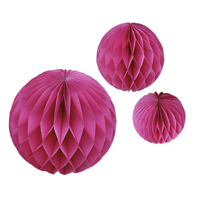 Fuchsia honeycombs