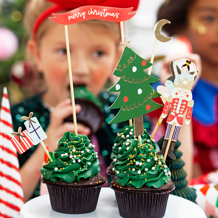 kerst hapjes versiering