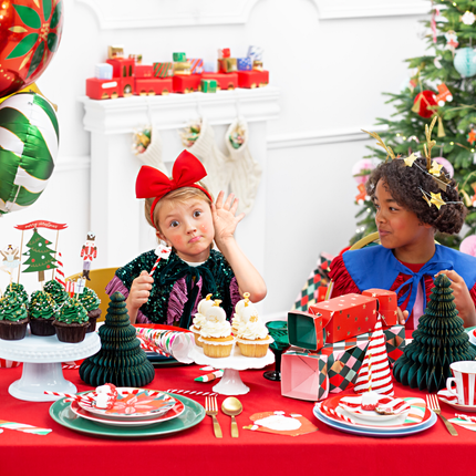 kerst kindertafel