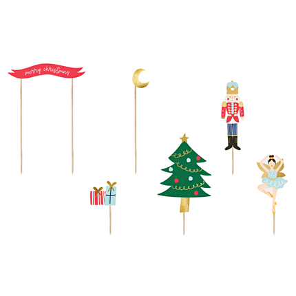 kerst hapjes versiering