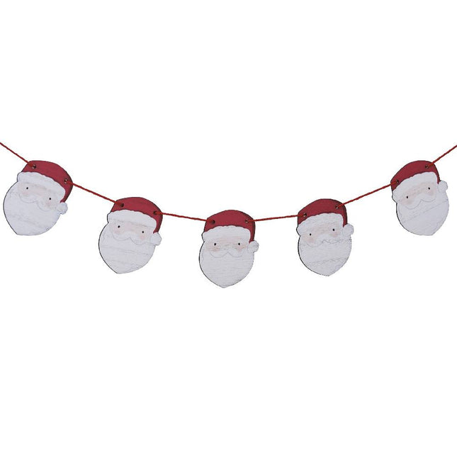 Slinger met kerstmannetjes eraan