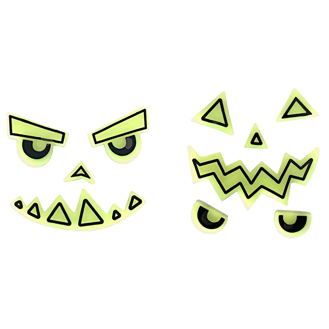glow in the dark stickers pompoen