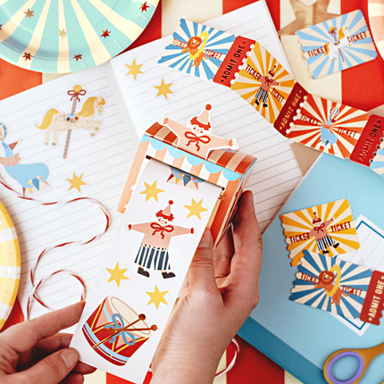 circus stickers