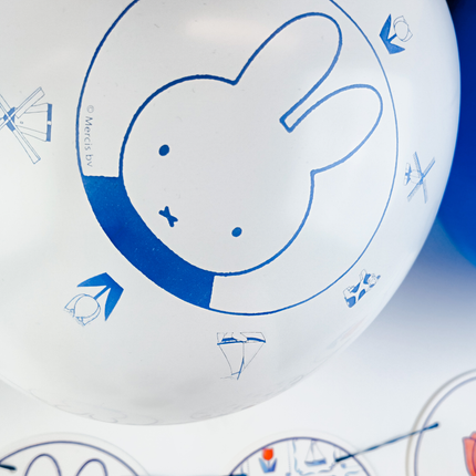 Ballonnen Nijntje - Delfts Blauw