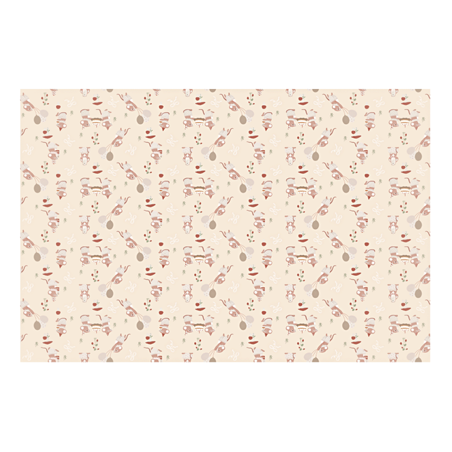 Tafelkleed Muisjes - Beige