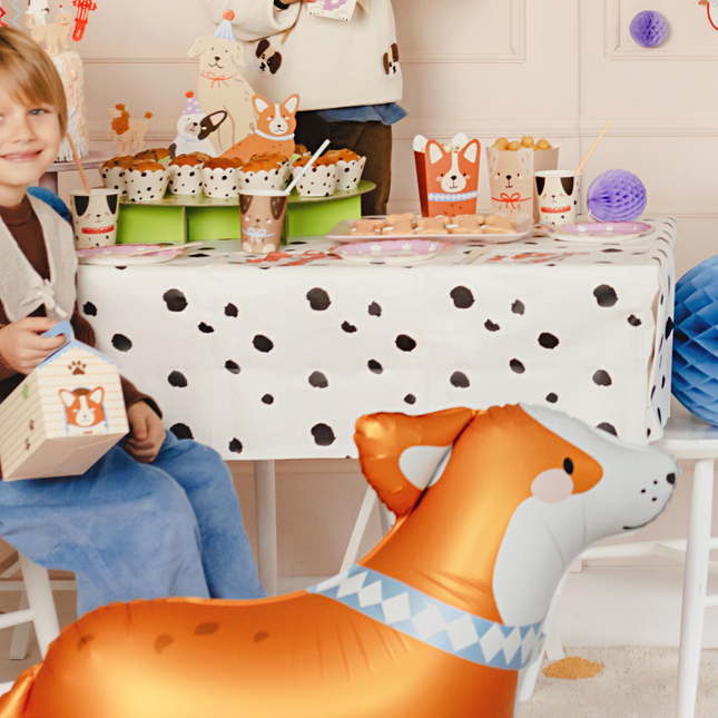 kinderfeestje met puppy thema