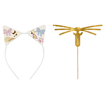 haarband met kattenoren en photo props kat