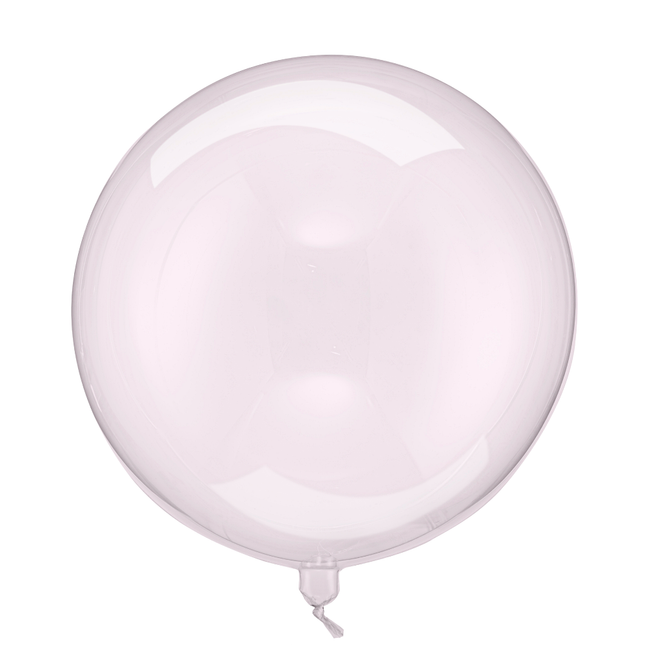 Orb Ballon – Transparant Roze