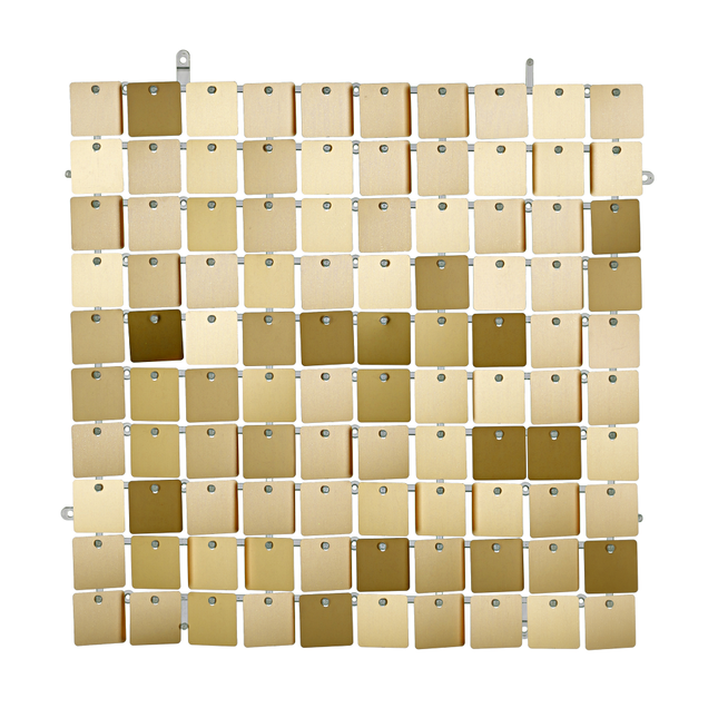 gouden paneel met vierkantjes voor een backdrop