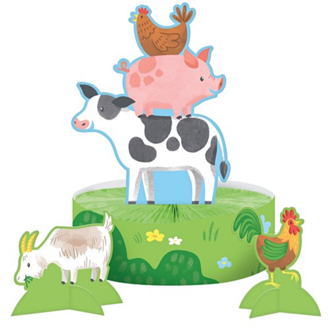 Tafeldecoratie Boerderijdieren – 31 x 23 CM