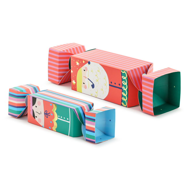 cadeaudoosjes kerstman en kerstvrouw