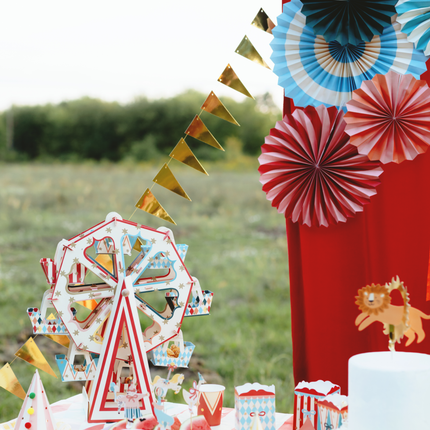 circus versiering kinderfeestje