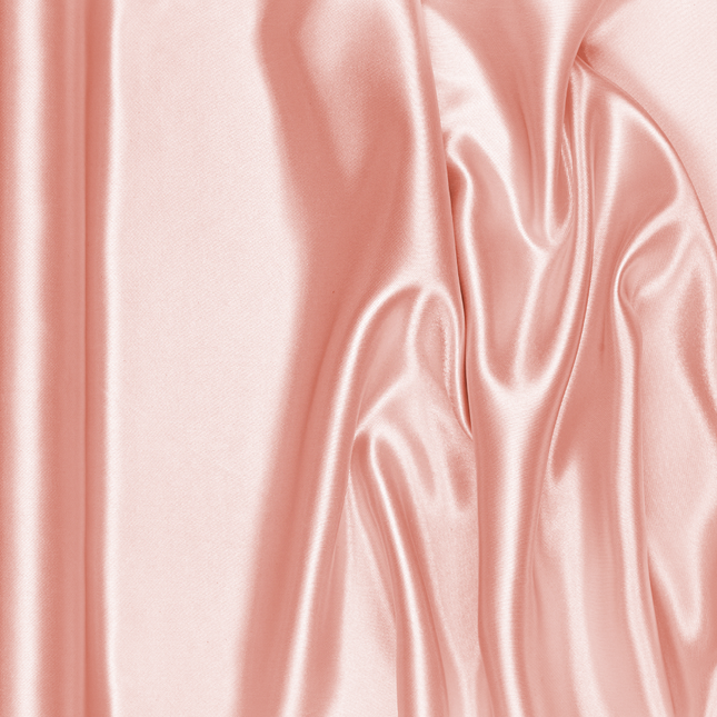 satijnen doek in peach kleur