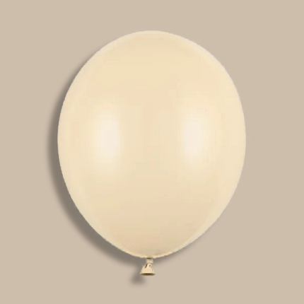 Beige ballon
