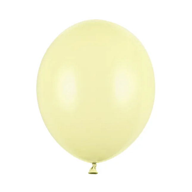 Pastelgele ballonnen
