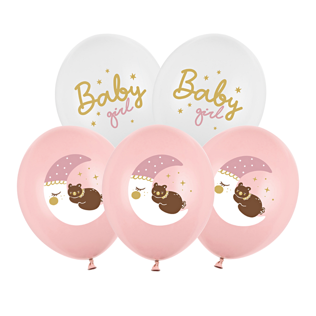 Ballonnenset Beertje - Baby Girl