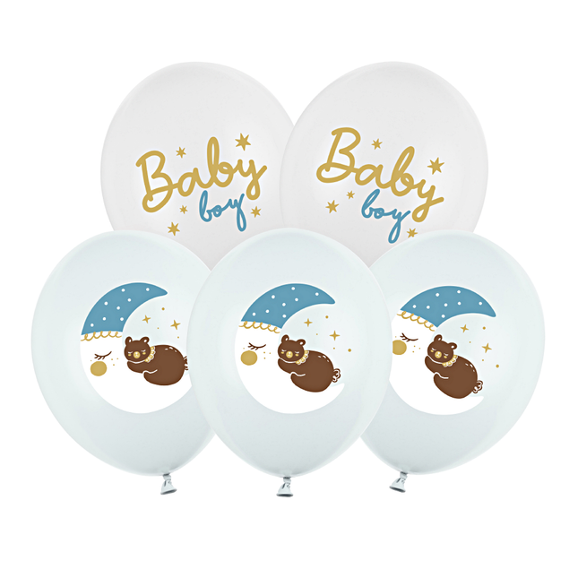 Ballonnenset Beertje - Baby Boy